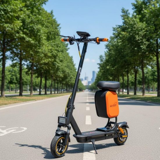 صورة سكوتر كهربائي وقوف